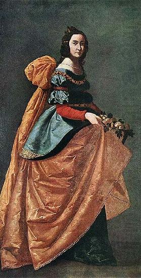 Francisco de Zurbaran Santa Isabel de Portugal china oil painting image